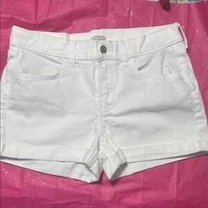 Old Navy Women's Bright White Jean Shorts